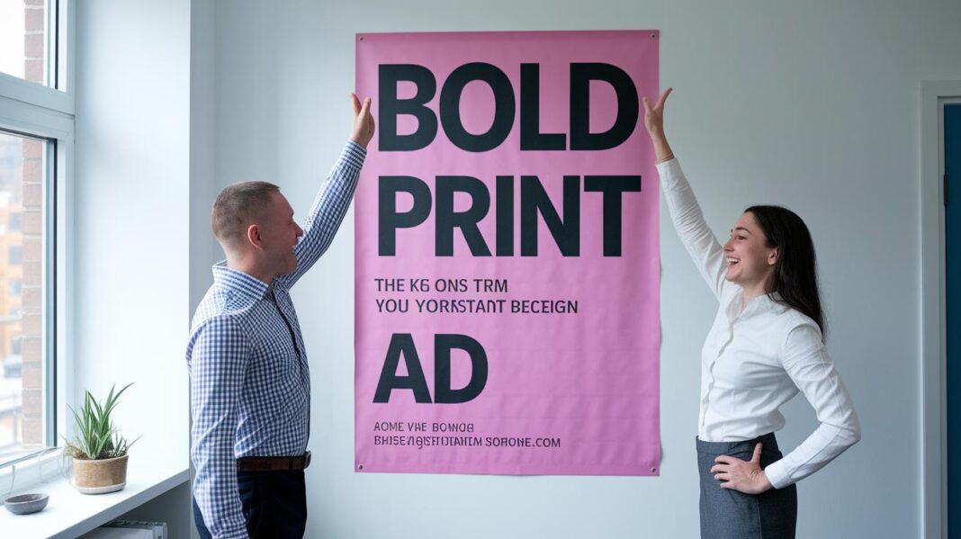 Print Media Advertising Ignites Bold Campaign Success