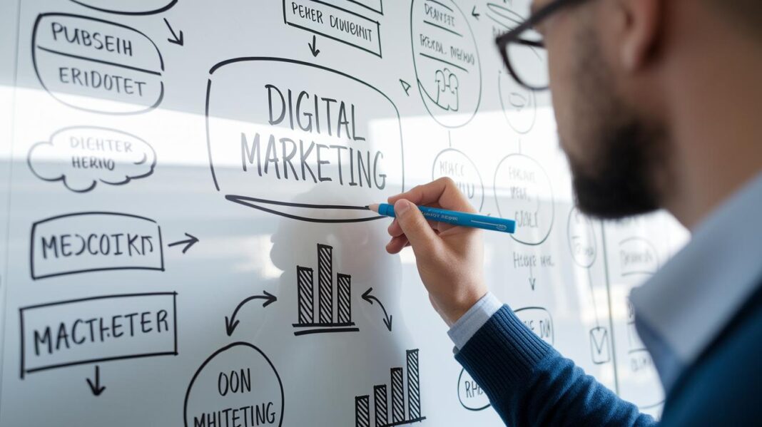 Digital Marketing Plan Outline Sparks Success