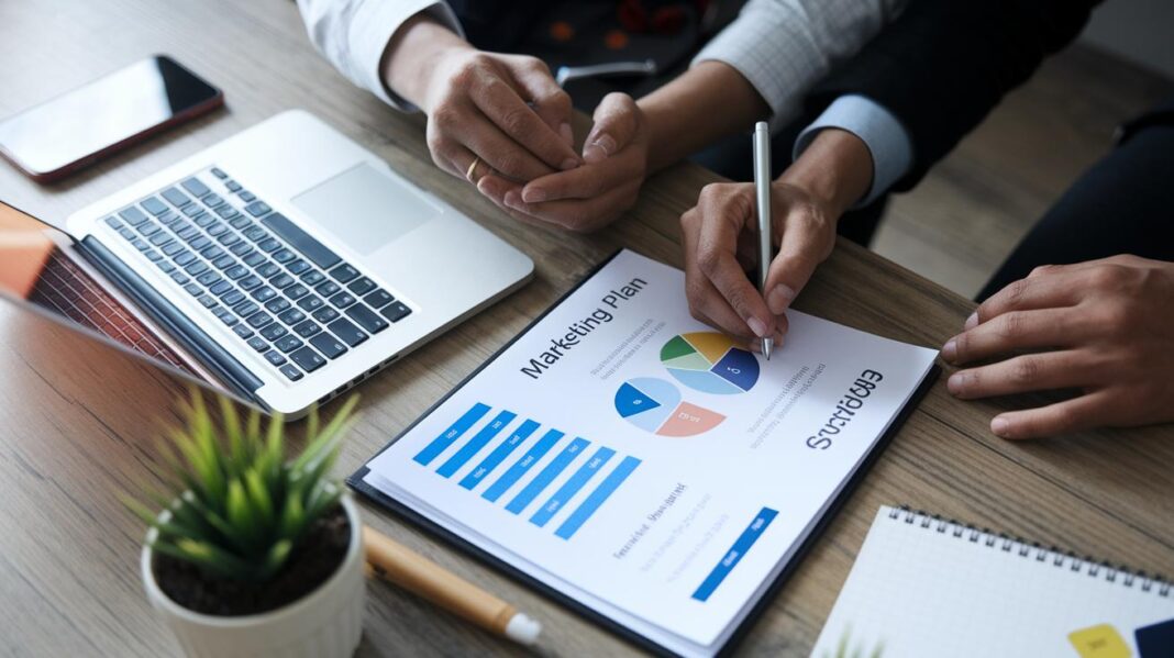 Digital Marketing Plan Template Sparks Success